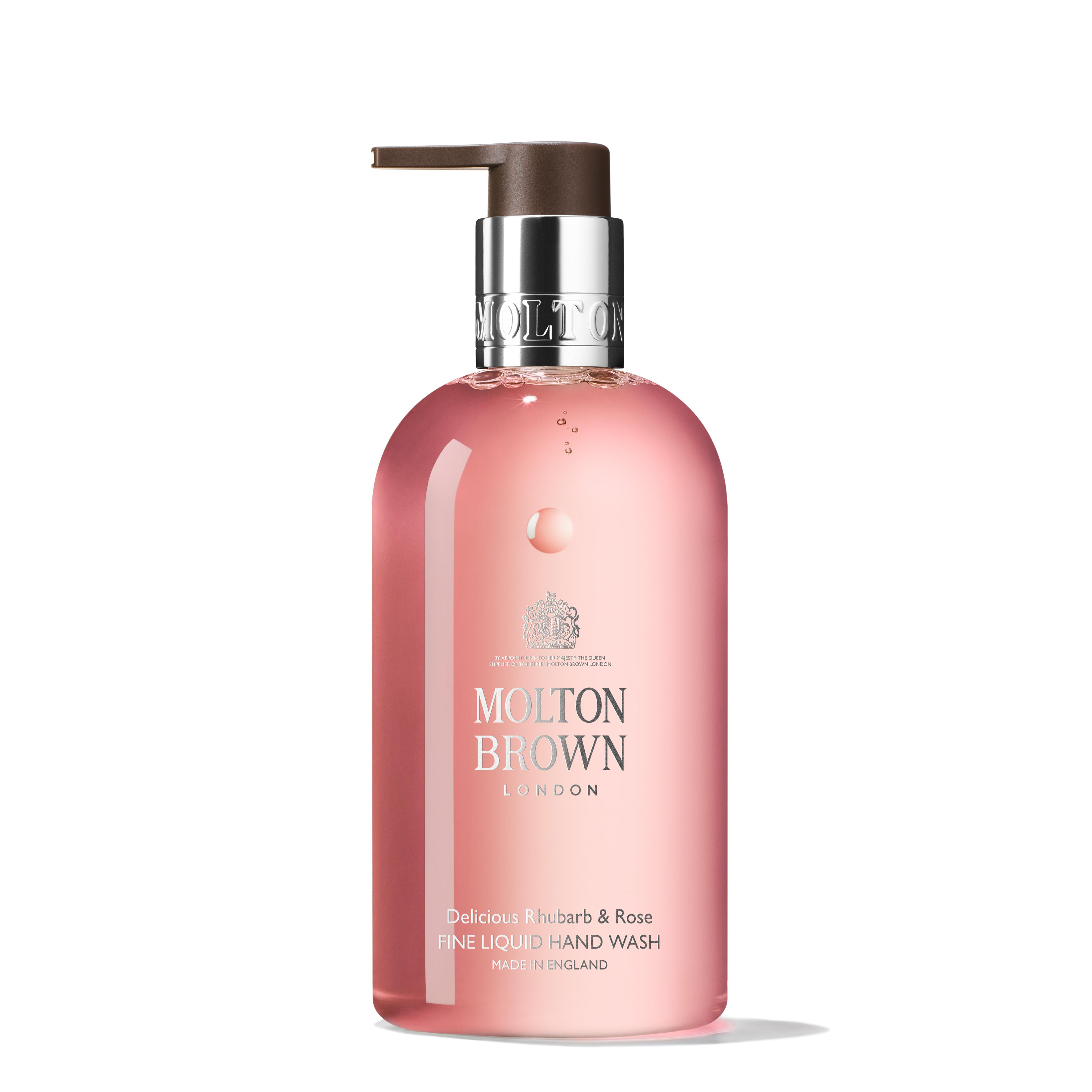 Delicious Rhubarb & Rose Fine Liquid Hand Wash 300ml | Molton Brown (UK)