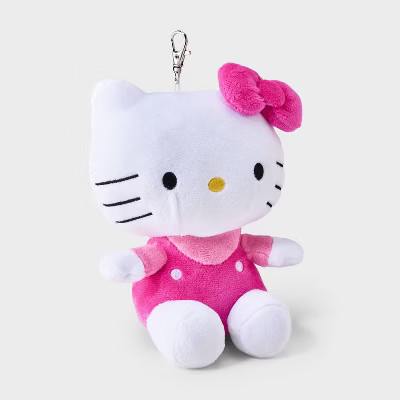 Girls' Hello Kitty Bag Charm - White/Pink | Target