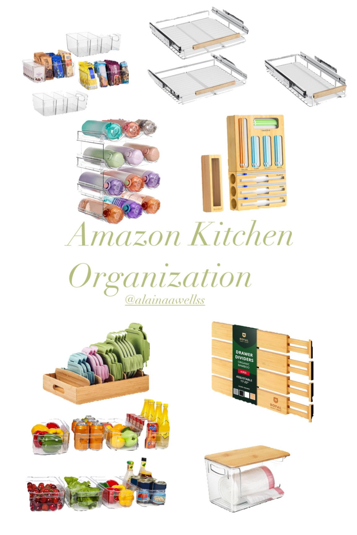 Amazon Kitchen Finds!! 

Stay organized and keep it cute with these aesthetically pleasing organizations tools ! 

Let me know if you want more like this:) 

#LTKFindsUnder50 #LTKSaleAlert #LTKHome