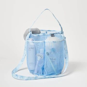 Dormify 7 Pocket Shower Tote | Dorm Essentials - Grey - Dormify | Dormify