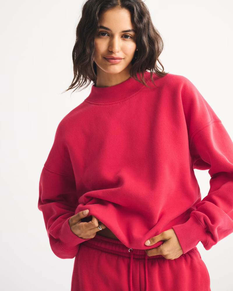 Sunday Mockneck Crew | Abercrombie & Fitch (US)