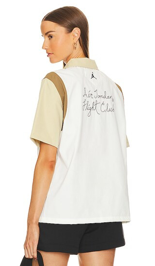 Button Up Shirt in Sail, Team Gold, & Brown Kelp | Revolve Clothing (Global)