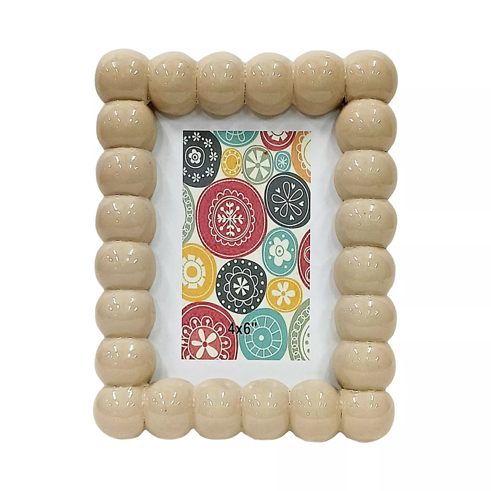 Everyday Decor Bobbin Frame 4"" x 6"" Decorative Picture Frame, Natural | Kohl's