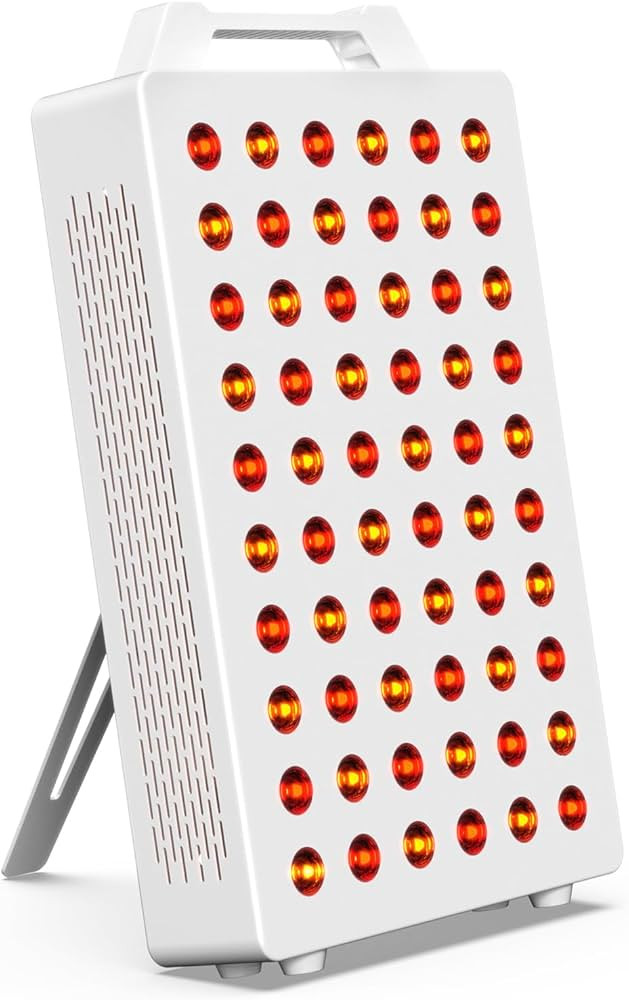 Red Light Panel, 630/660/810/830/850nm 5 Wavelength, 60 Pcs Dual Chips LEDs, Timer | Amazon (CA)