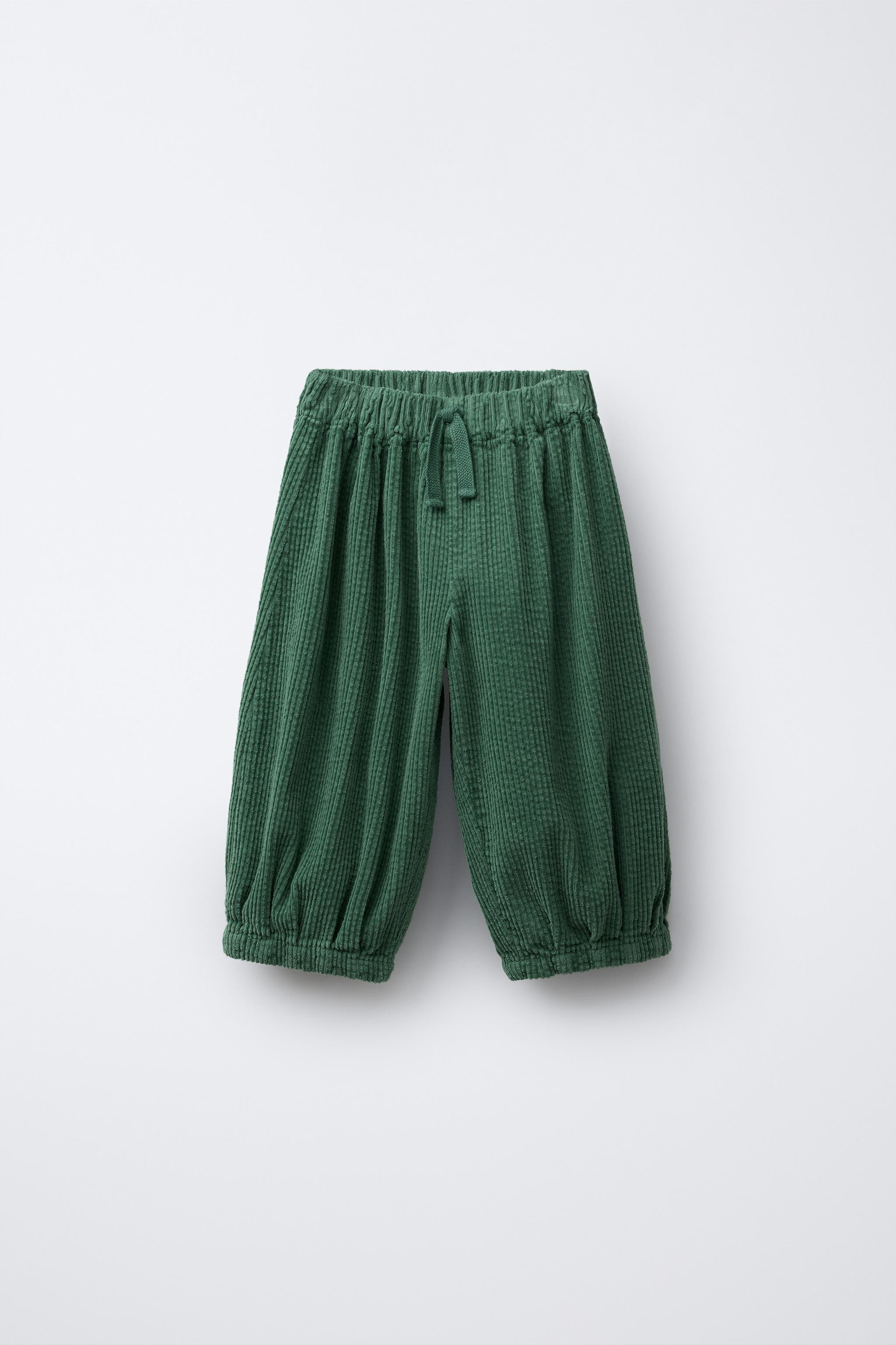 CORDUROY BALLOON PANTS | Zara US