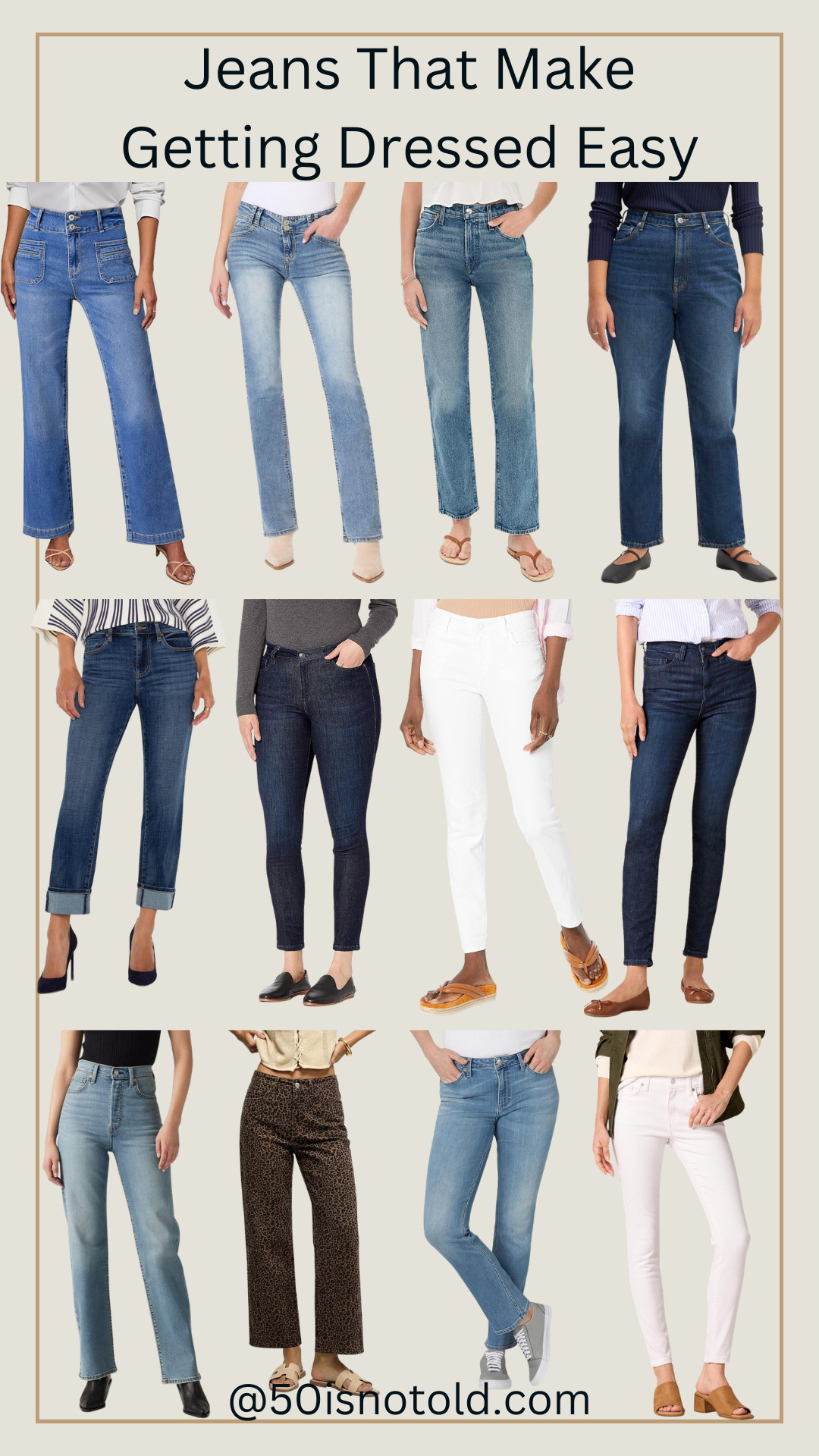 The Only Jeans You Need in Your Closet 

 #LTKgrwm #LTKootd #LTKOver40