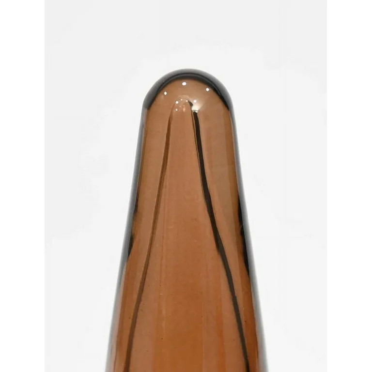 Glass Christmas Tree Tabletop Decor, Brown, 14.75", by Holiday Time | Walmart (US)