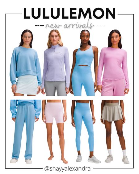 New Lululemon releases! Loving new picks in Aero Blue, Meadowsweet Pink, and more!

Lululemon Softstreme | Lululemon Sweatshirt | Perfectly Oversized Cropped Crew | Lululemon Hold Tight | Court Rival | Tennis Skirt | Lululemon Align Shorts | Skort

#LTKfitness