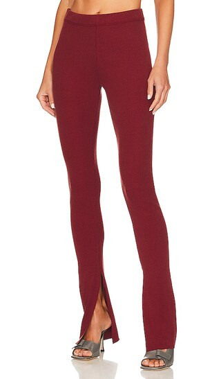 Slit Legging in Berry | Revolve Clothing (Global)