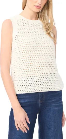 Halogen® Open Stitch Sweater Tank | Nordstrom | Nordstrom