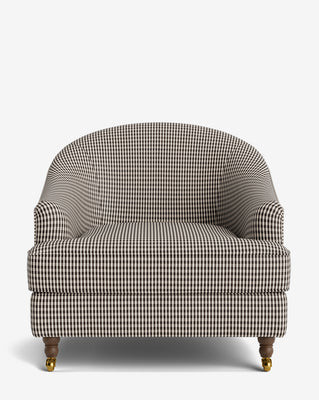 Fletcher Lounge Chair Velvet/Fawn Velvet | McGee & Co. (US)