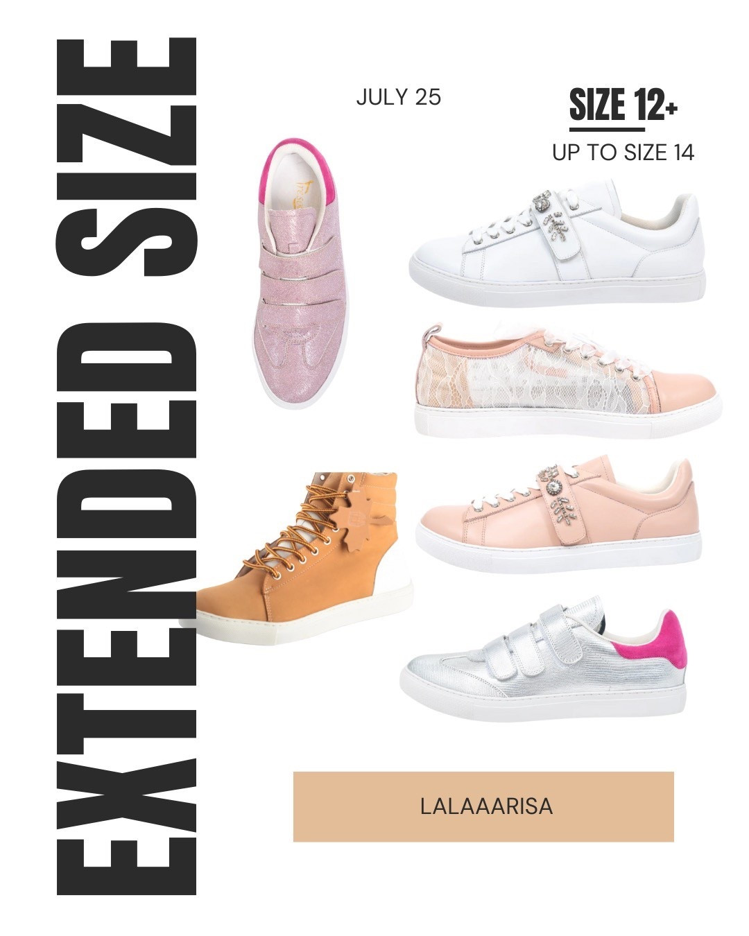 For my #bigfootbaddies out there, add @tresolz to your shoe shopping list 🛒 

My girl Judy is Canadian based, seen on several shows & magazines and carries up to a size 16.

Discount code: LARISA20

#tresolz #tallgirls #womenssize12shoes

#LTKMidsize #LTKShoeCrush #LTKPlusSize