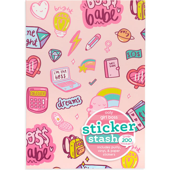 Sticker Stash, Girl Boss | Maisonette