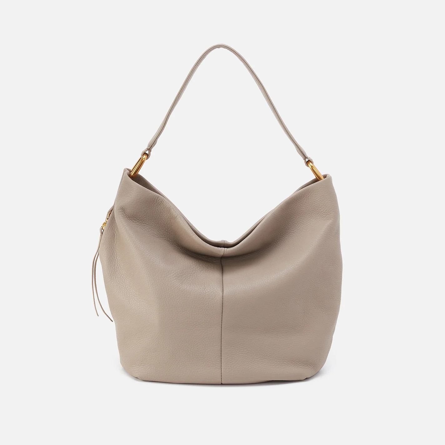 Harley Hobo In Pebbled Leather - Taupe | HOBO Bags