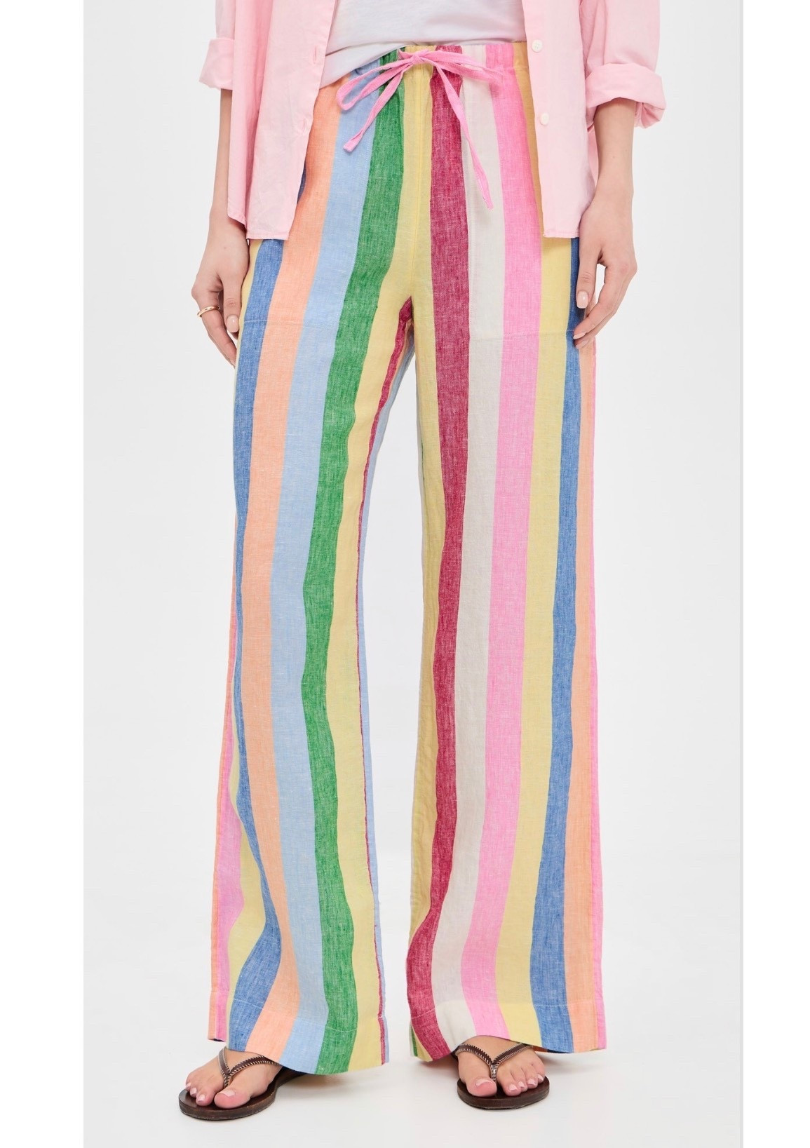 Stripe pants 
Vacation outfit 

#LTKSeasonal