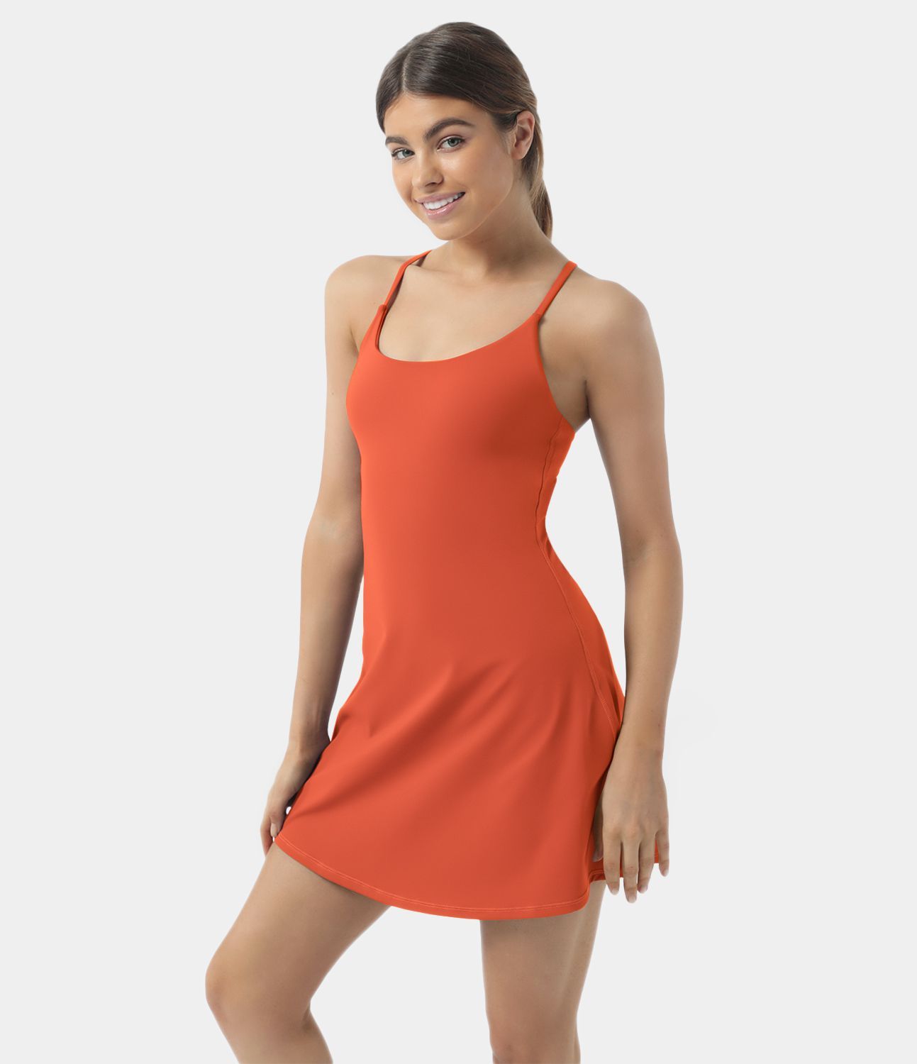 Women’s Softlyzero™ Plush Backless Active Dress - Halara | HALARA