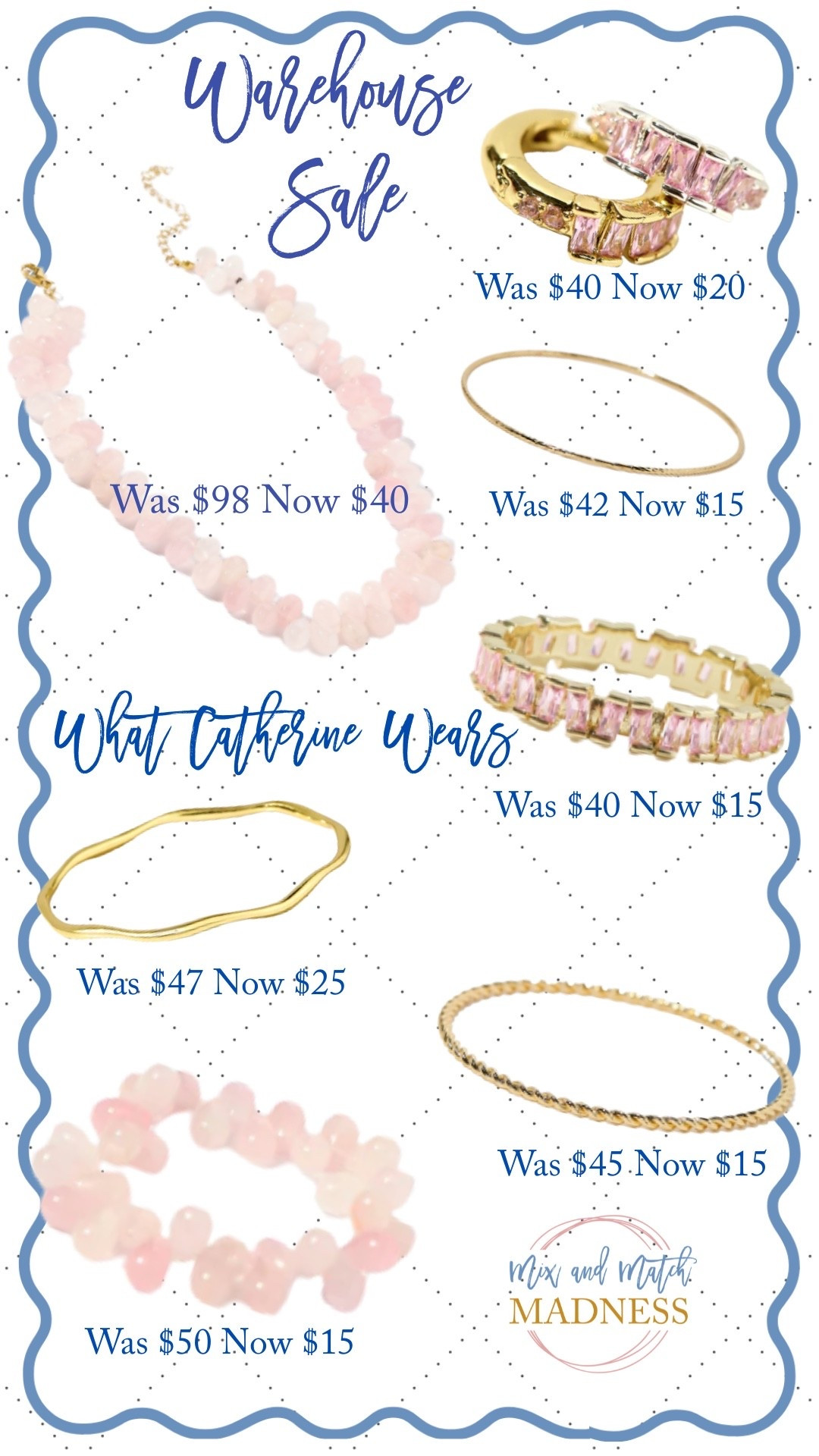 It’s the perfect time to stack up those bangles or create your favorite stack!!
Warehouse Sale goes live at 8pm CST! 
Different price points will be available!! 

Load your carts now! 

#LTKOver40 #LTKdayinmylife #LTKSaleAlert