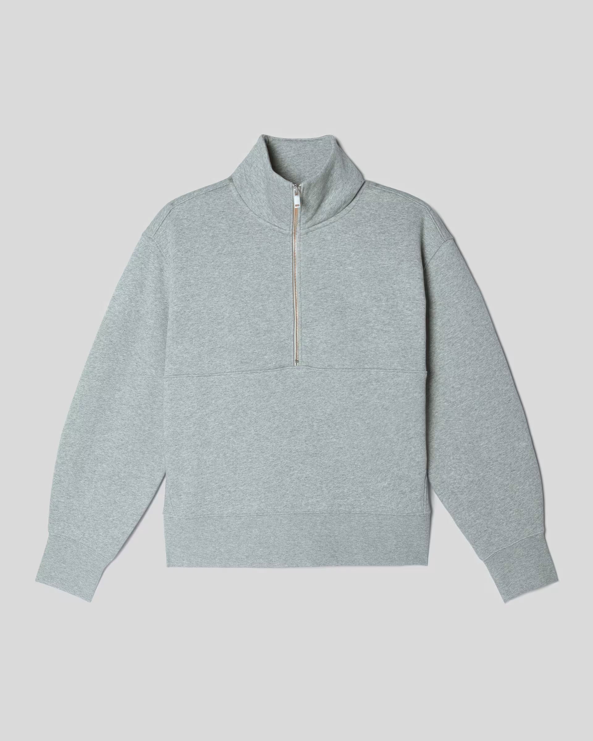 The ReTrack Half-Zip Sweatshirt | Everlane