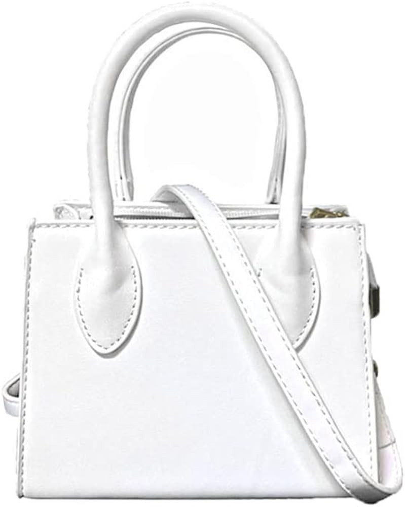 Small crossbody tote bags for women faux leather cute clutch mini purses and handbags | Amazon (US)