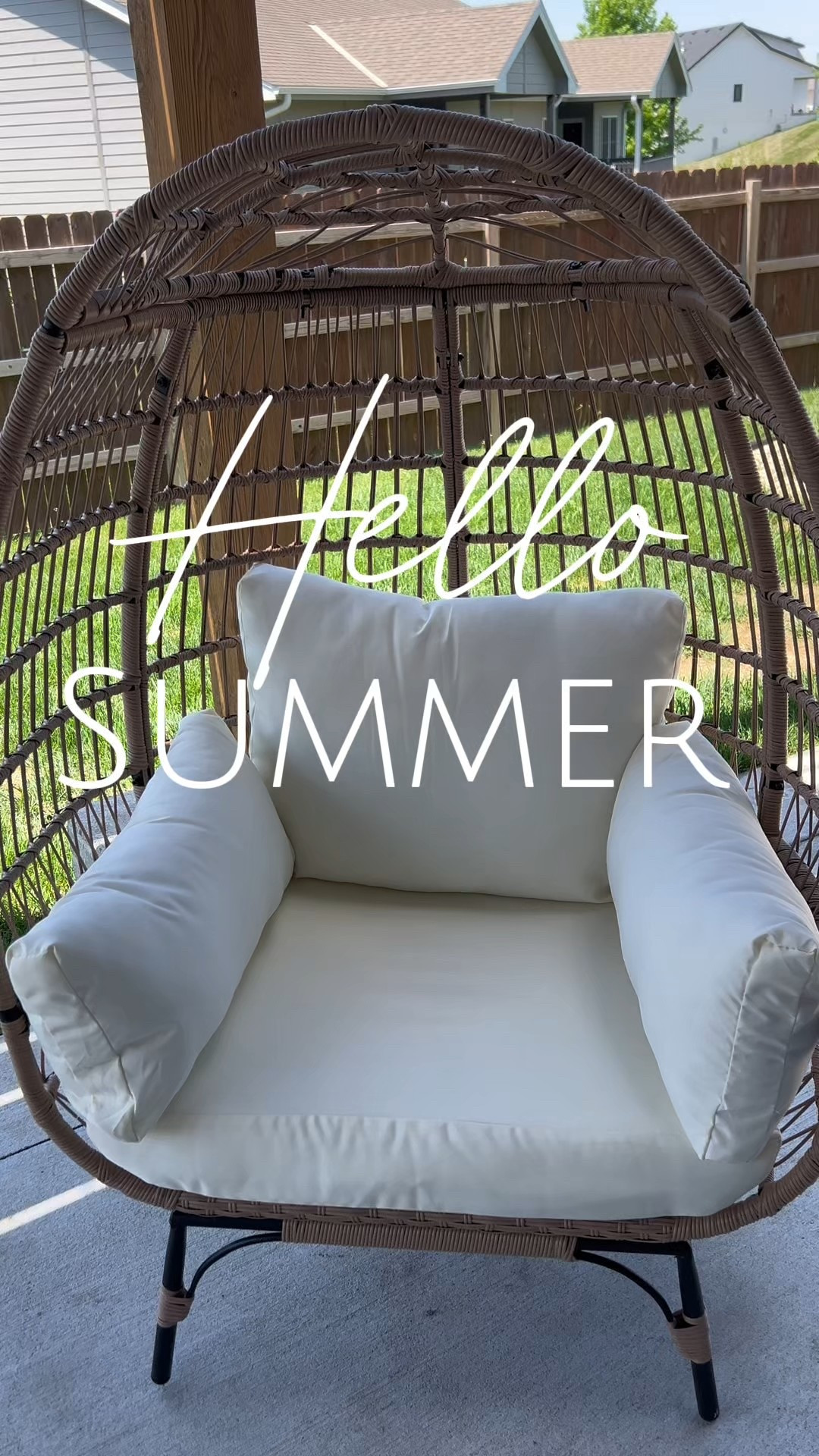 The perfect outdoor furniture piece this summer!

#LTKHome #LTKSeasonal #LTKStyleTip