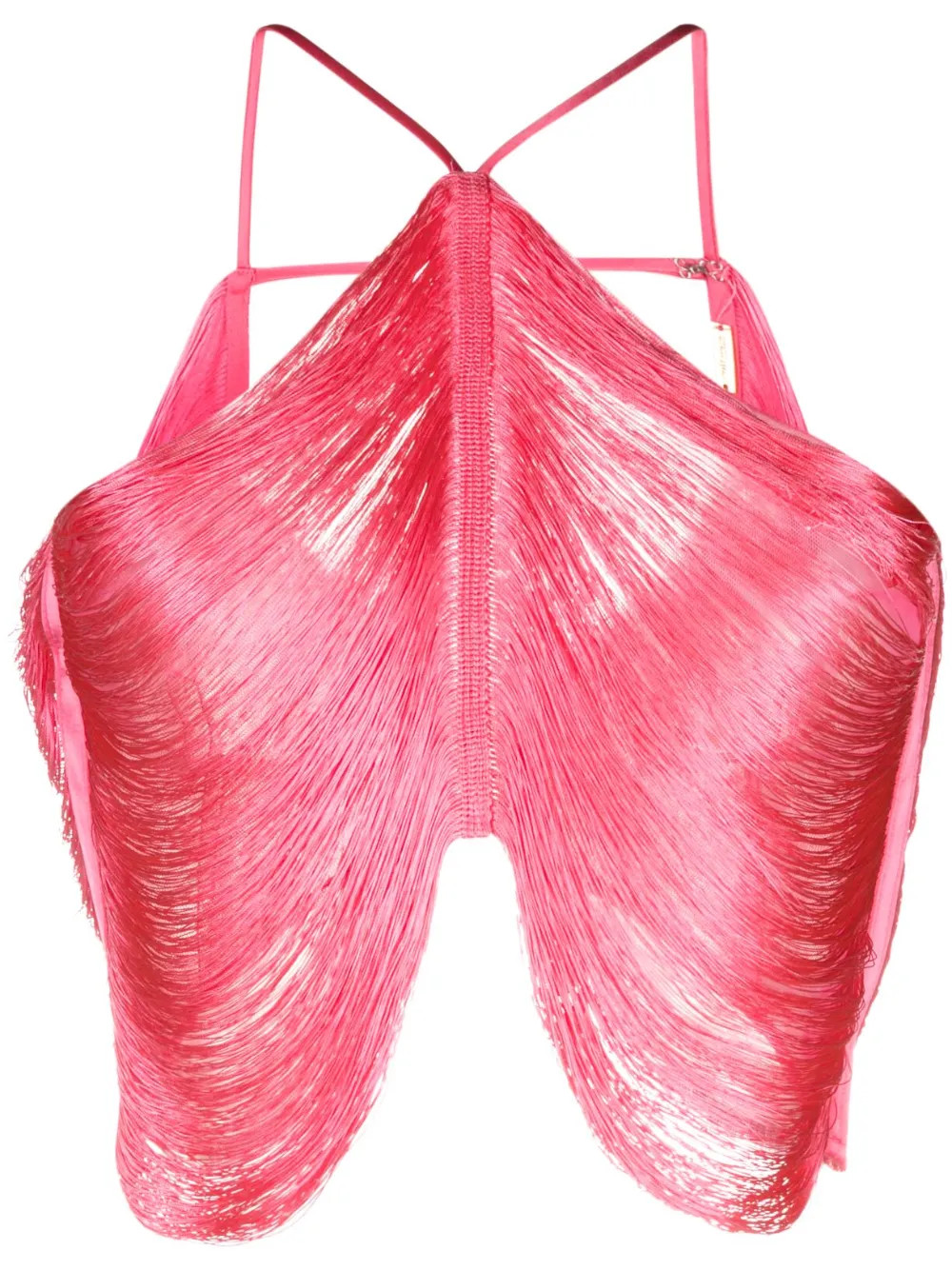 Cult Gaia Quella Fringed Top - Farfetch | Farfetch Global