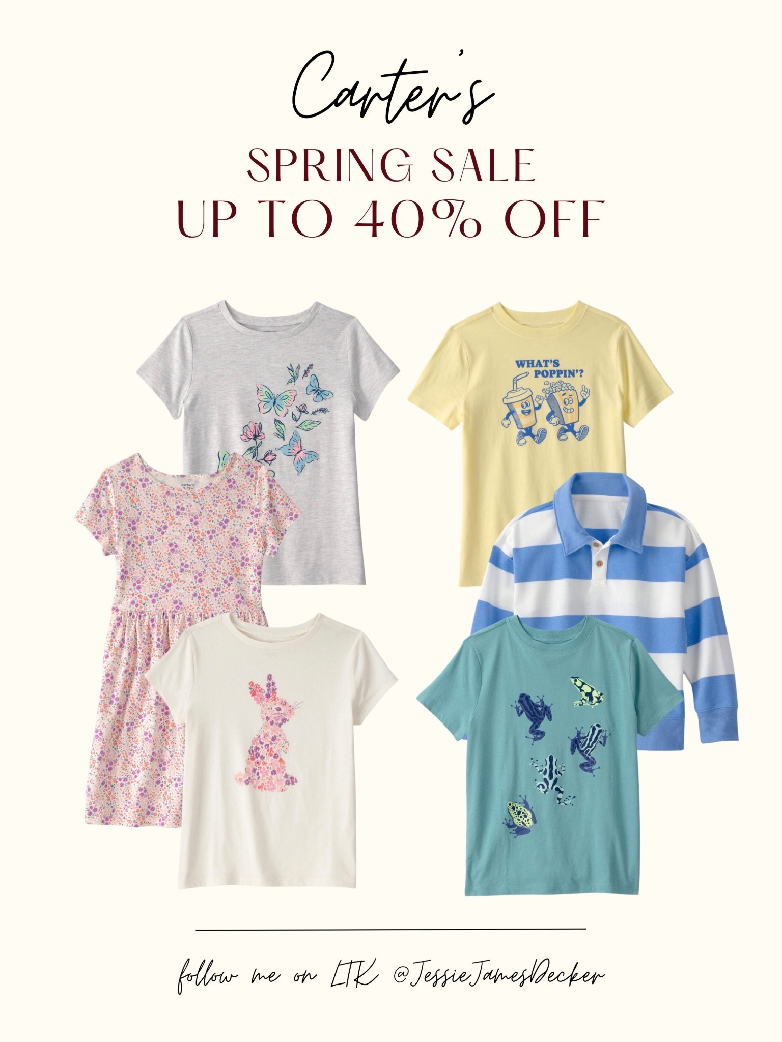 Spring Sale: Up to 40% off made of Spring days!

#LTKSaleAlert #LTKSeasonal #LTKKids