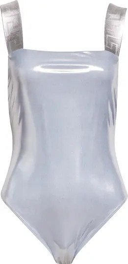 Versace Metallic One-Piece Swimsuit | Nordstrom | Nordstrom