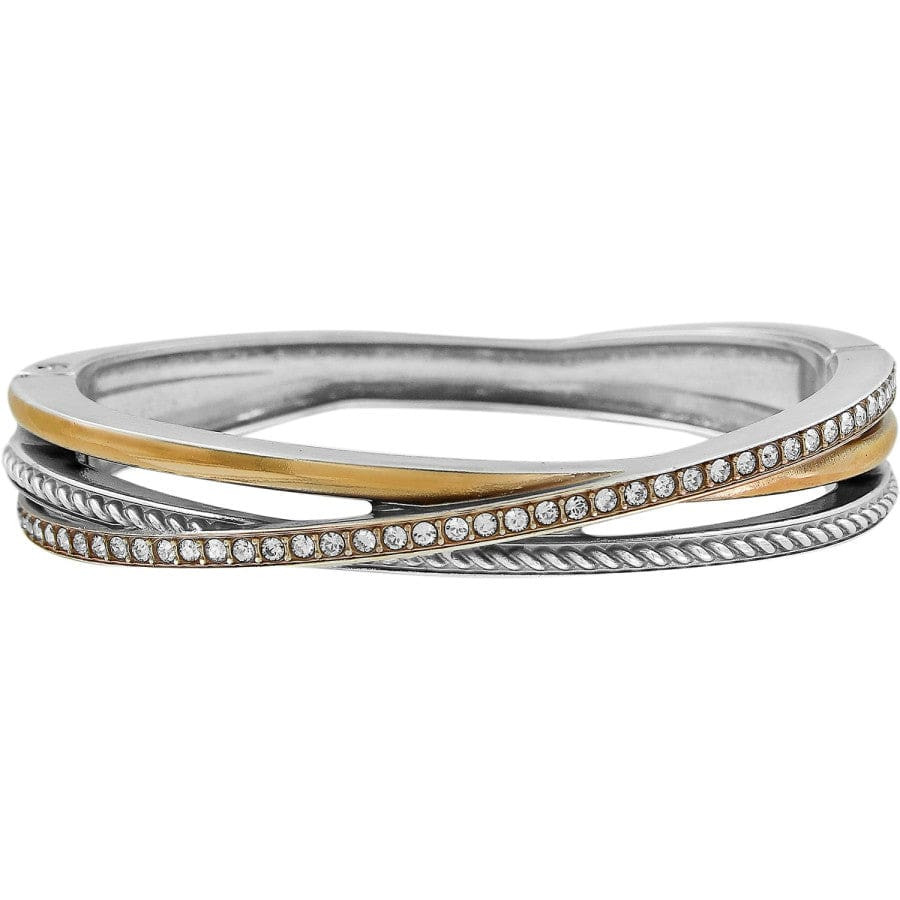 Neptune's Rings Narrow Hinged Bangle | Brighton