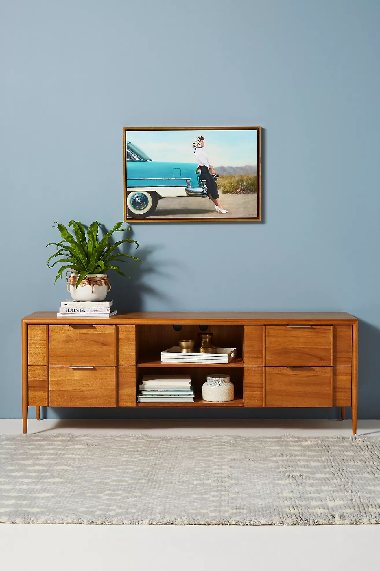 Quincy Media Console | Anthropologie (US)