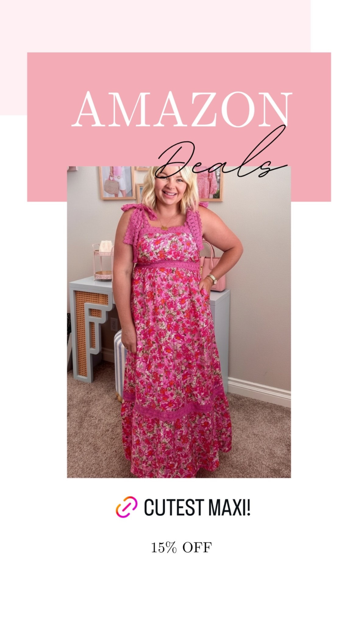 Loving this pretty floral summer dress! On Deal today!

#LTKSeasonal #LTKMidsize #LTKSaleAlert