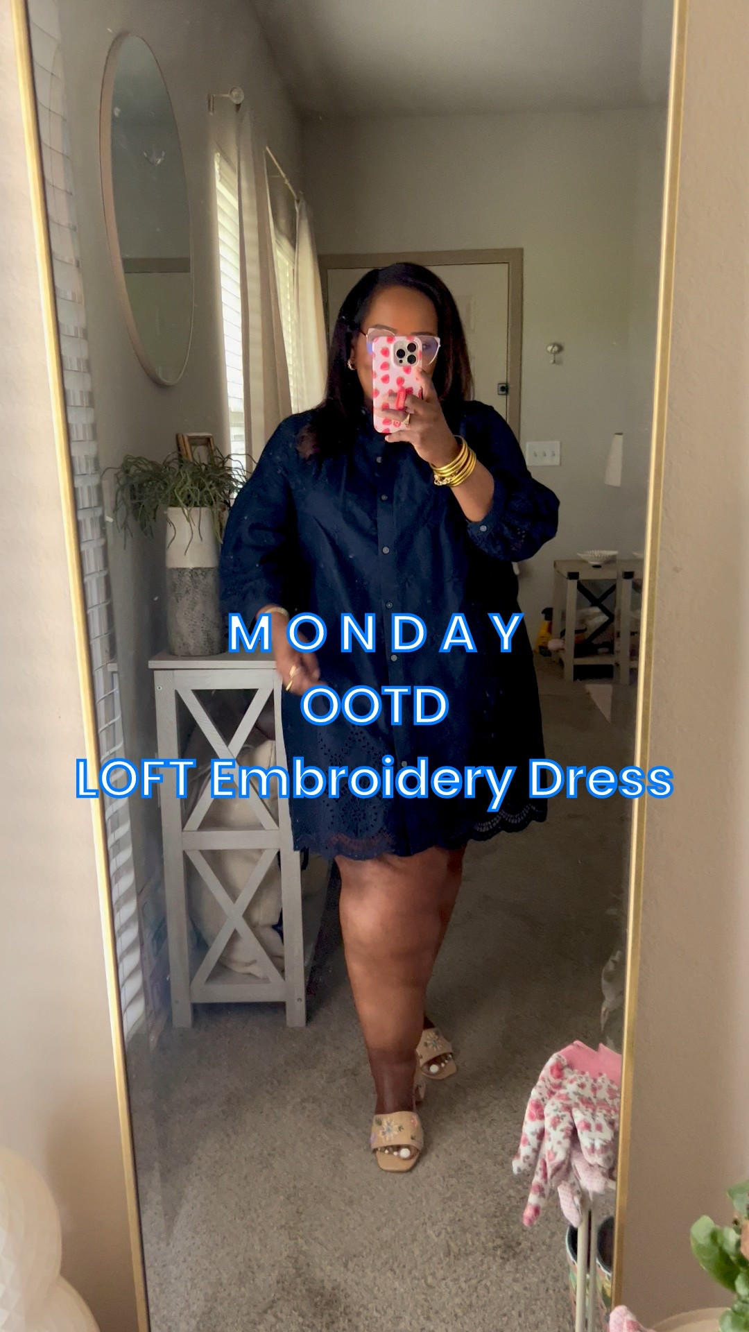 The embroidery on this LOFT dress is beautiful! I sized down to a large. 

#LTKPetite #LTKSaleAlert #LTKWorkwear