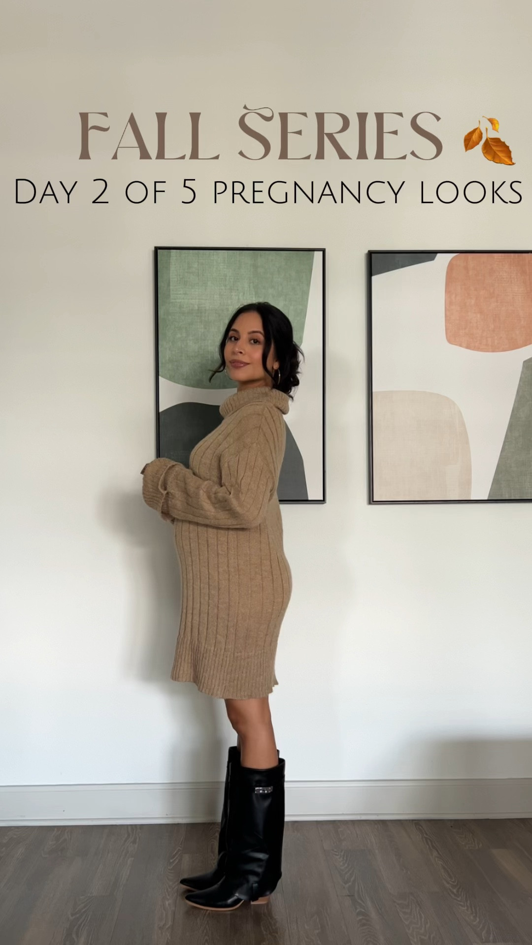 🍂Day 2 of 5 fall pregnancy looks 🍁

Sweater dress, knee high boots, fall outfits, fall maternity , maternity dress 🤎

#LTKbump #LTKstyletip #LTKSeasonal