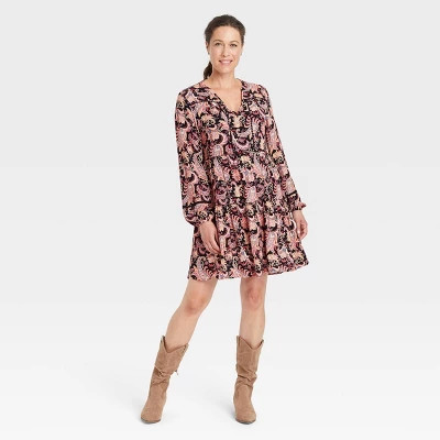 Women's Long Sleeve Dress - Knox Rose™ | Target