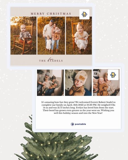 This year I used @postable #postable for our Christmas cards and it was the best and easiest way to do it! You pick your template, edit it, add your addresses, and they send them for you!!! #ad 

#LTKHoliday #LTKGiftGuide #LTKSeasonal