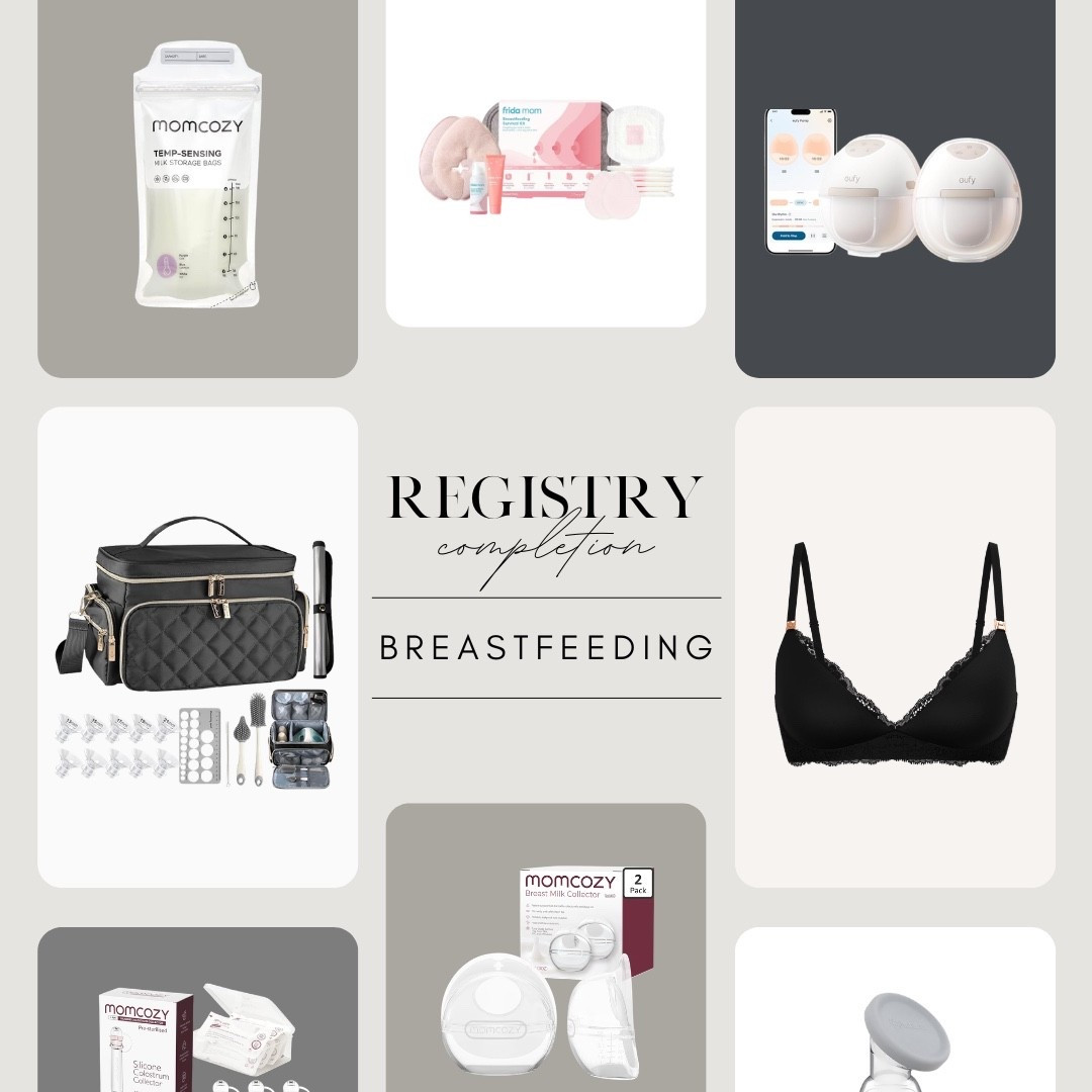 Breastfeeding items I got with the registry completion discount 🍼 & most of which were covered by my HSA! 

#LTKmomlife #LTKBaby