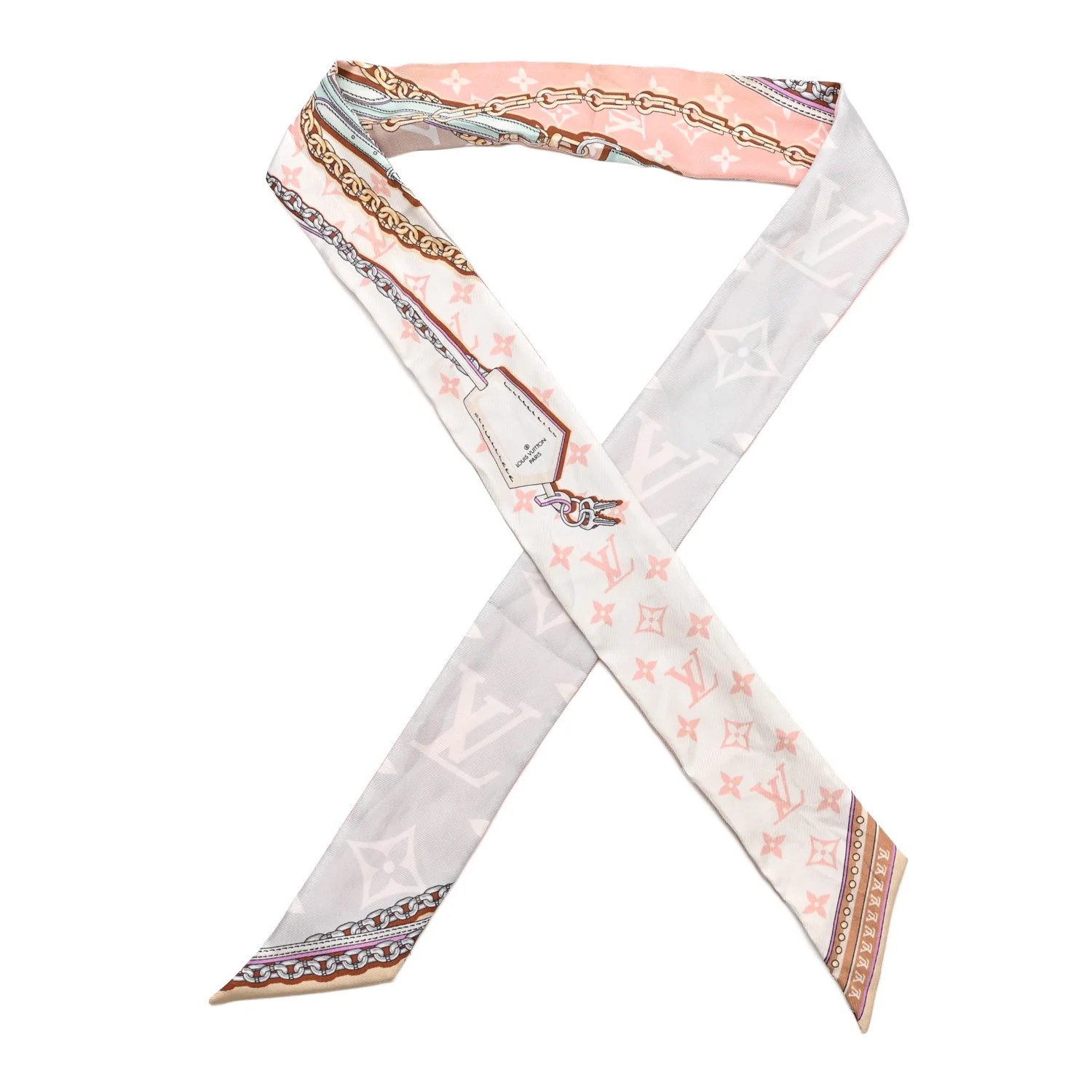 Silk Ultimate Monogram BB Bandeau White | FASHIONPHILE (US)