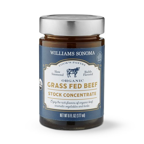 Williams Sonoma Organic Grass-Fed Beef Stock Concentrate, Set of 2 | Williams-Sonoma