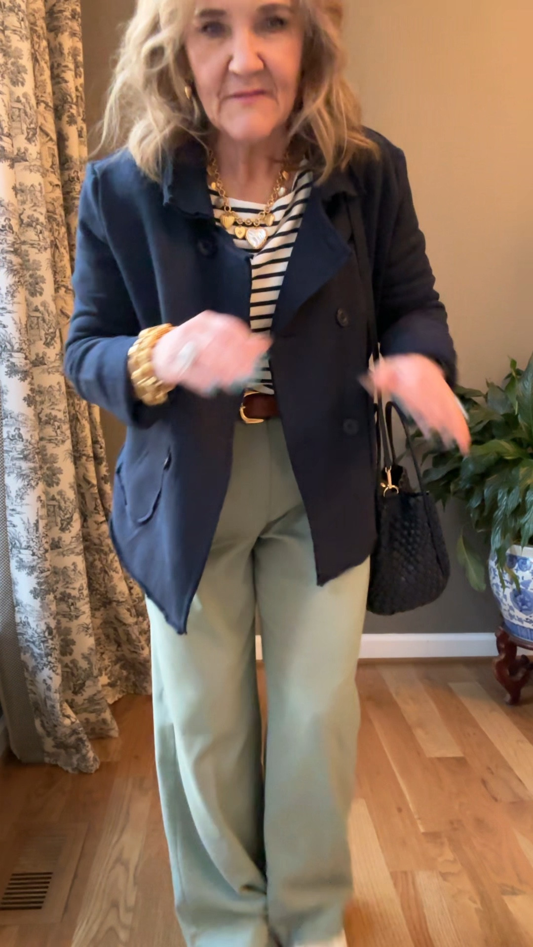 This French Terry pea coat is impressive! I have already washed it and let it hung dry and it’s come out beautifully. I am wearing a medium.

Walmart Tea is a great grab. Make sure you get it before it’s gone wearing a medium. 

The regular length in these trousers, the sizes are starting to go so don’t wait! I am in a 29 regular. I have ordered the trousers before in the short length, but it limits me to only wearing flats. 



Abercrombie, Sloan trousers Amazon, jacket, Amazon, fine Amazon fashion, Walmart, tee Walmart, fashion, business, casual, travel outfit 

#LTKOver40 #LTKSaleAlert #LTKFindsUnder100