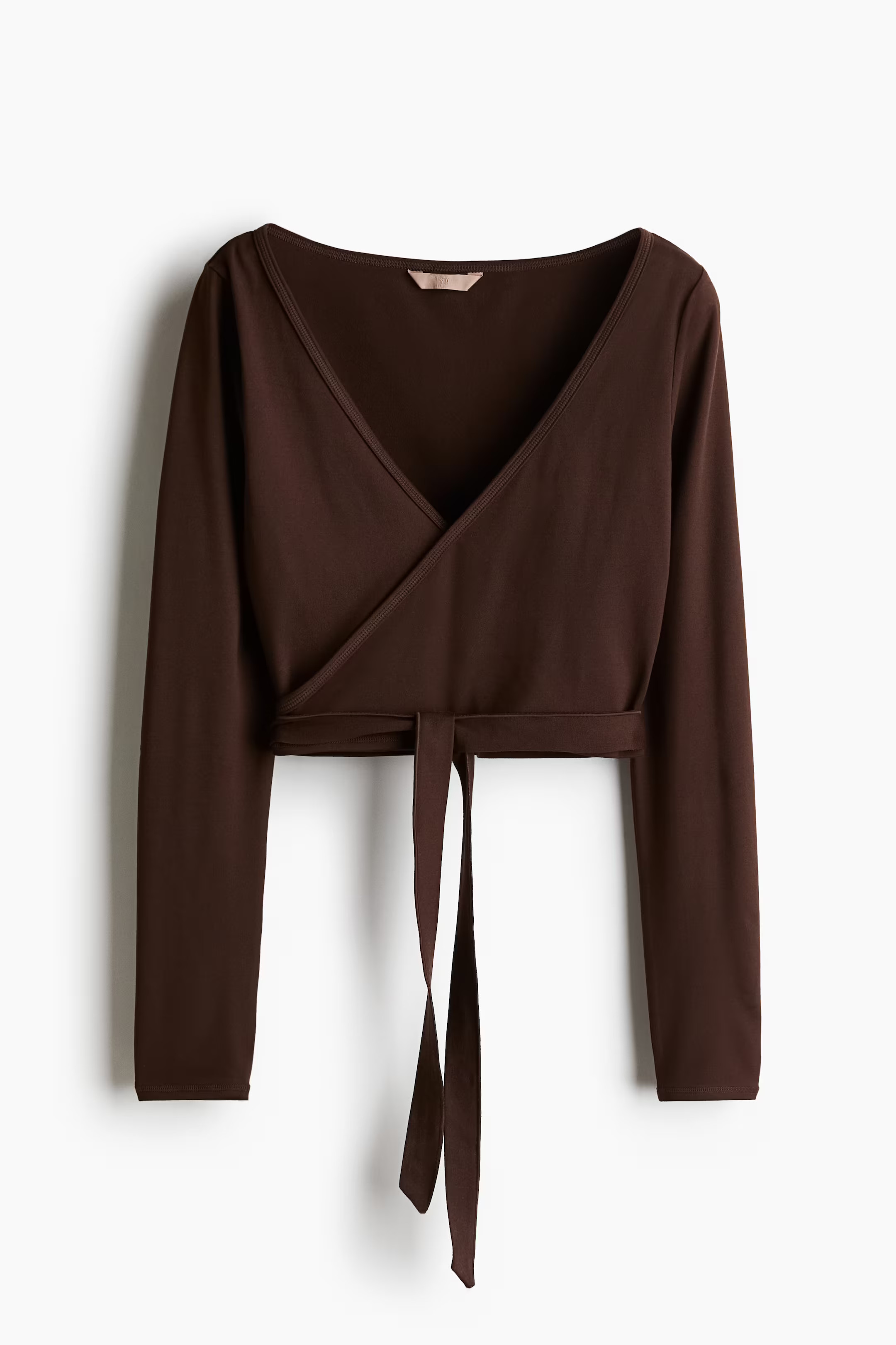 Short wrap top | H&M (UK, MY, IN, SG, PH, TW, HK)