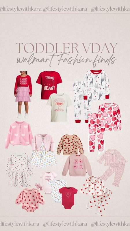 Toddler VDAY fashion finds! 

#LTKSeasonal #LTKbaby #LTKkids