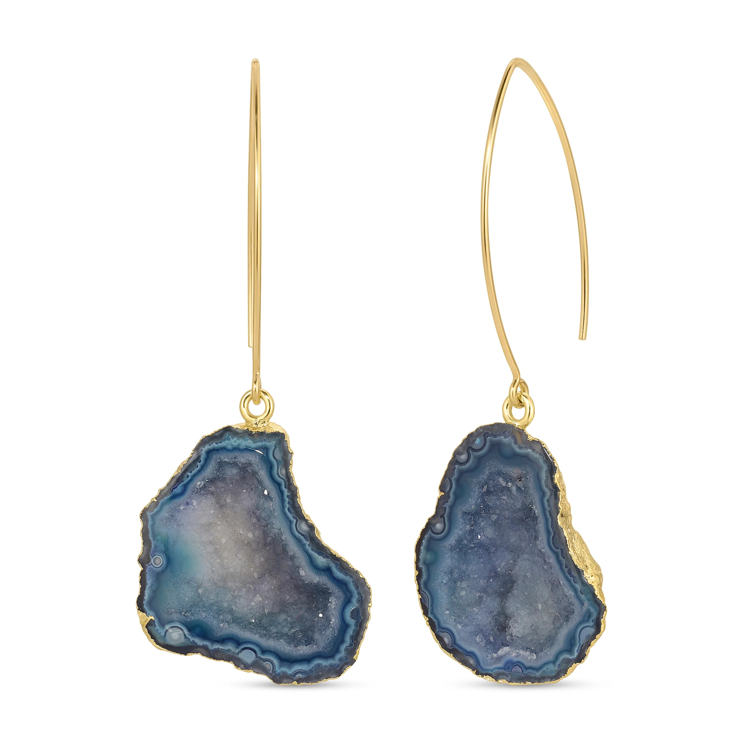Blue Geode Earring | Meghan Bo Designs