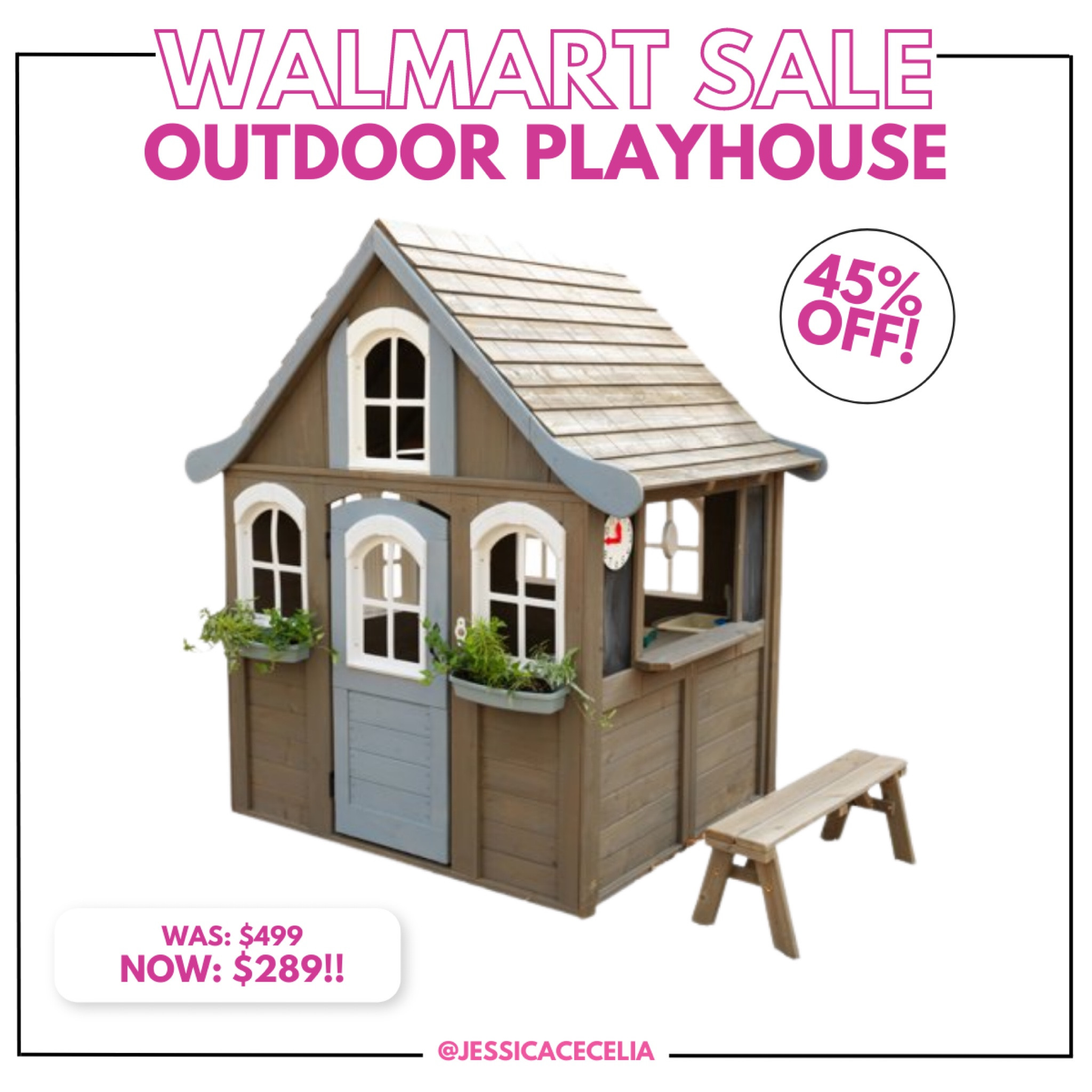 Looking for the perfect addition to your backyard? Check out this amazing outdoor playhouse for kids that's on sale now! It's perfect for endless hours of imaginative play.


Outdoor playhouse
Kids playhouse
Backyard playhouse
Children's playhouse
Outdoor play
Swing sets
Outdoor toys
Summer 


#LTKfamily #LTKsalealert #LTKkids