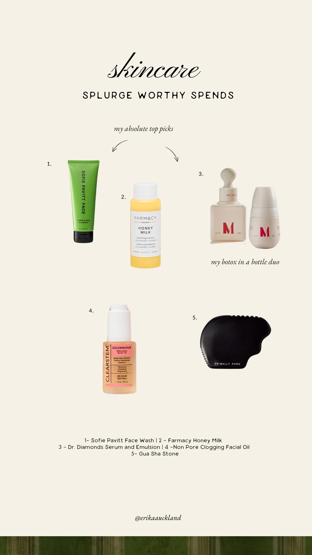 Splurge Worthy Skincare 

#LTKSeasonal #LTKBeauty