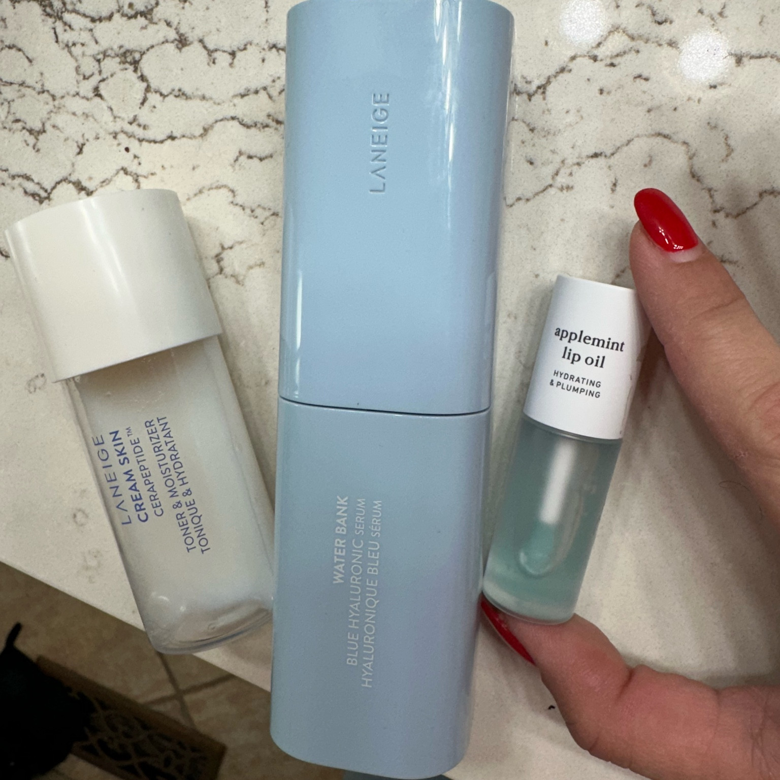 Favorite products to stay moisturized! This lip oil is 🤌🏼🤌🏼🤌🏼