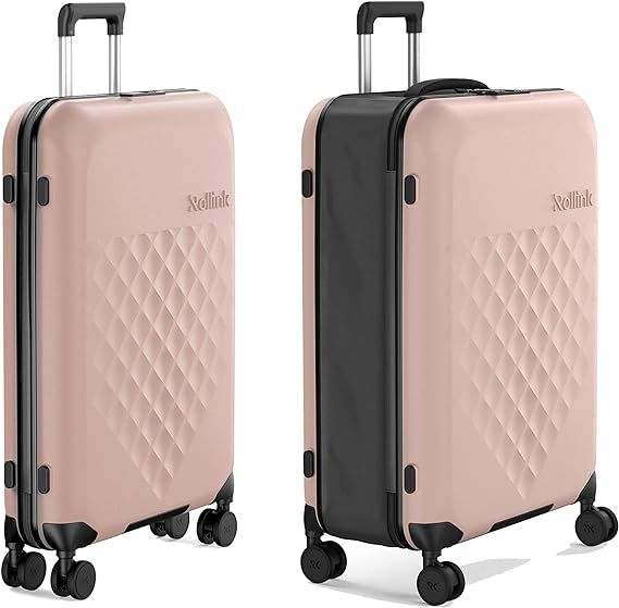 Rollink Flex 360 International Carry-On Fully Collapsible Suitcase - Hardshell, Smooth Double Spi... | Amazon (US)