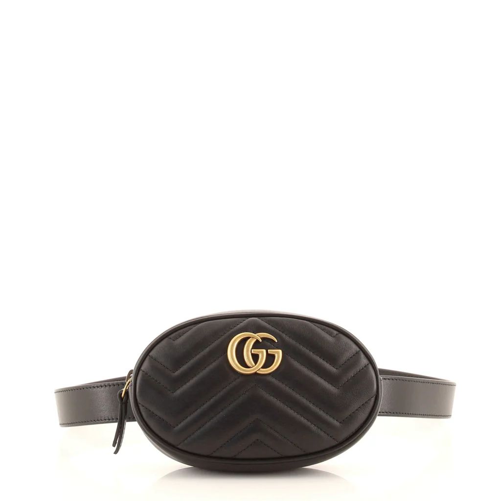 GG Marmont Belt Bag Matelasse Leather 85 | Rebag