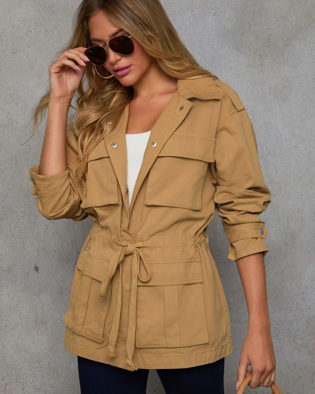 Stay Ready Cinched Waist Utility Jacket | VICI