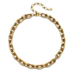 Camille Chain Choker Necklace | Sequin