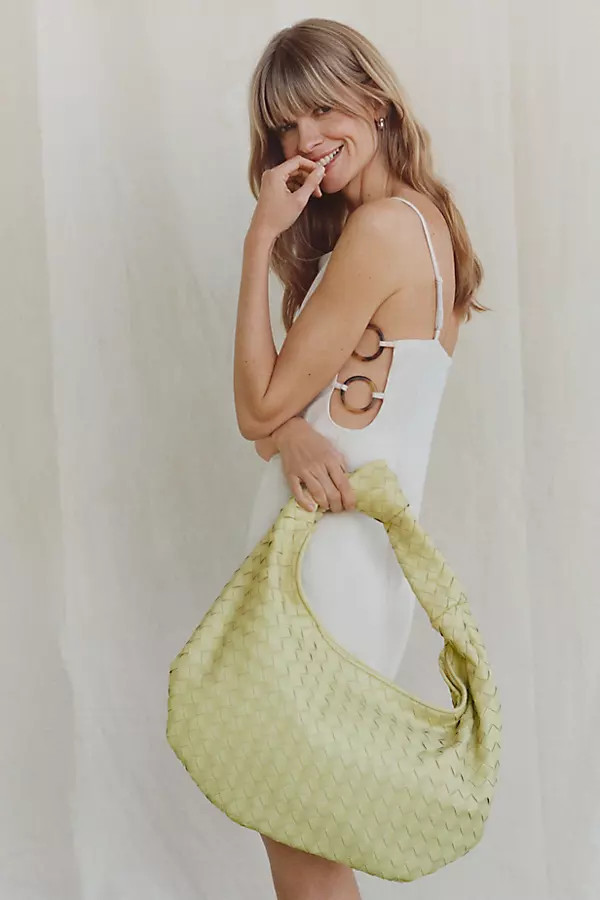 Smocked Linen Blend Mini Dress | Anthropologie (US)