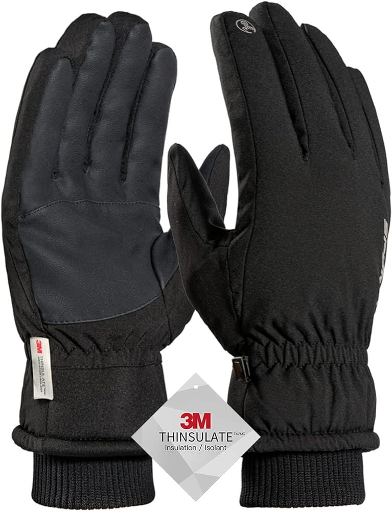 TRENDOUX Winter Gloves Men Women - 3M Thinsulate Water Resistant Ski Glove Windproof Cuff, Thick ... | Amazon (CA)